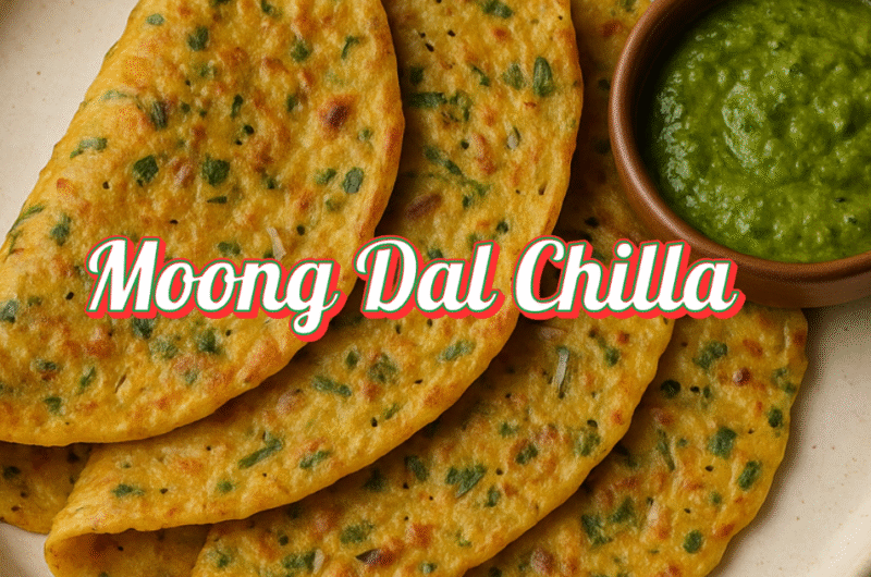 Moong Dal Chilla Recipe