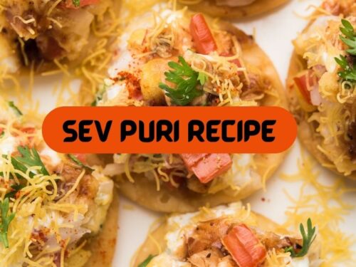 sev puri recipe by mala flavors