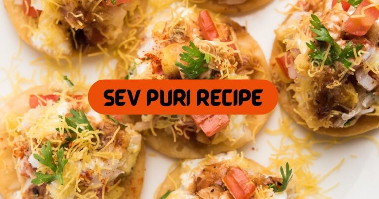 sev puri recipe by mala flavors