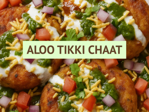 ALOO TIKKI CHAAT BY MALA FLAVORS