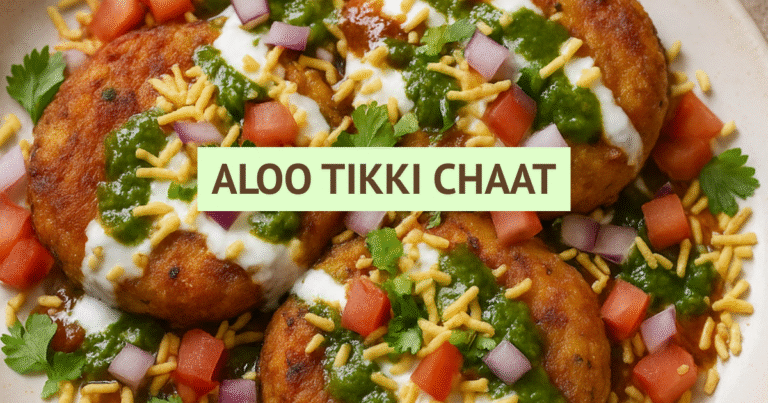 ALOO TIKKI CHAAT BY MALA FLAVORS