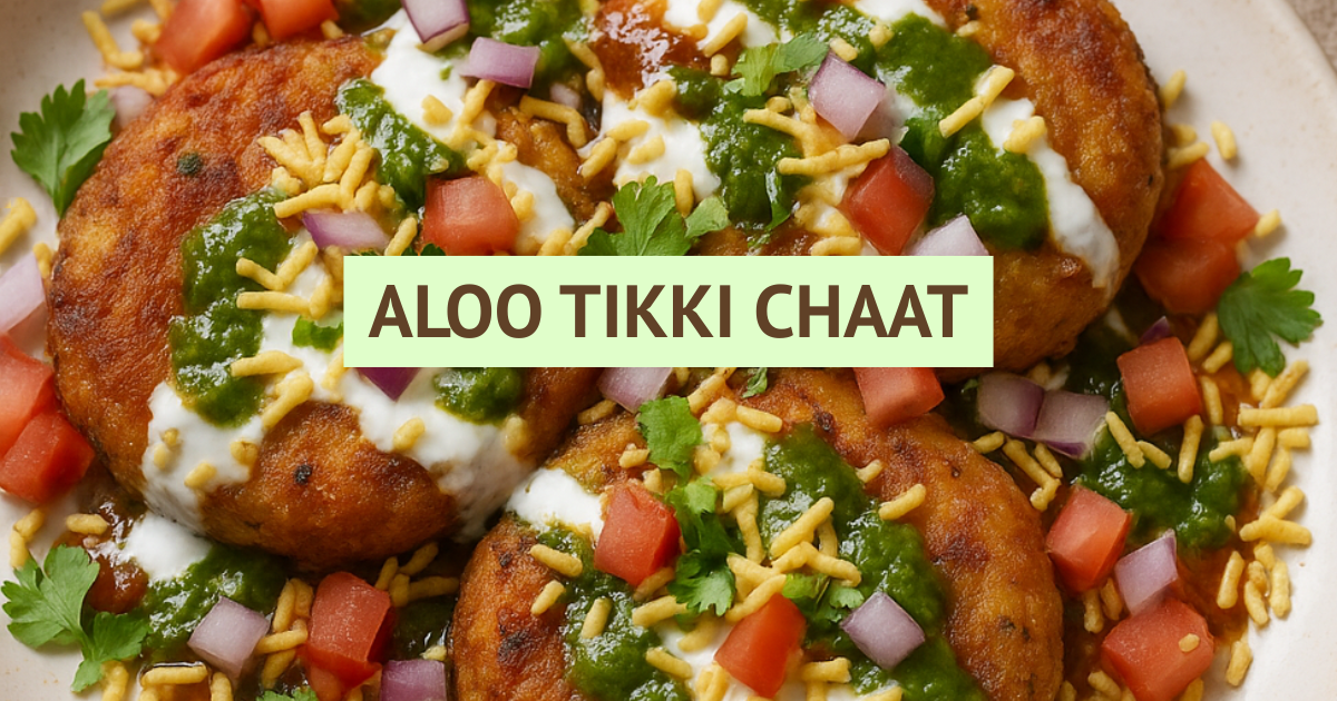 How to Make Aloo Tikki Chaat
