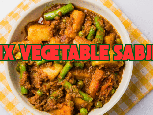 mix vegetable sabji by mala flavors