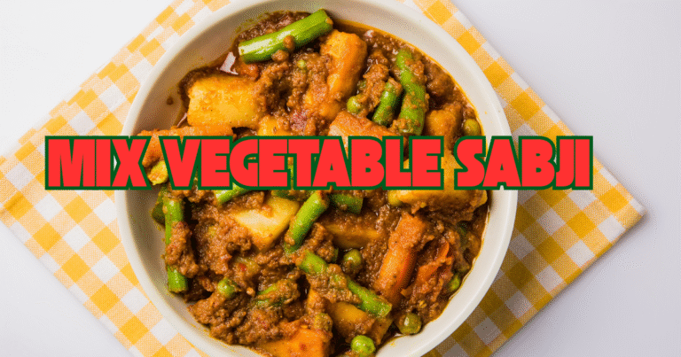 mix vegetable sabji by mala flavors
