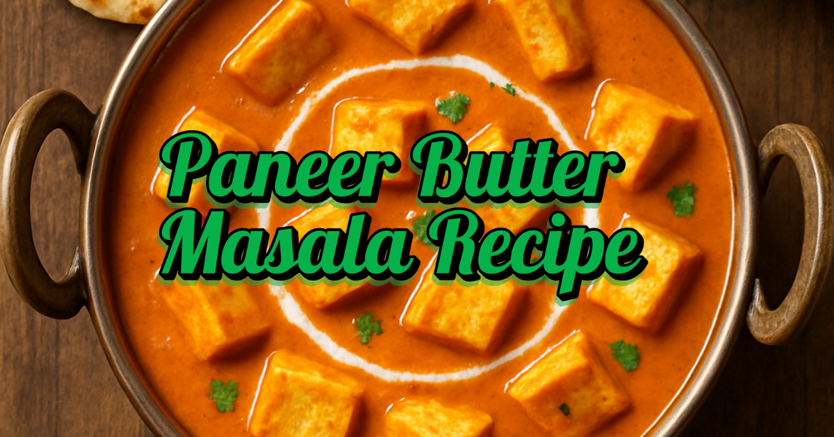 How to Make Paneer Butter Masala Recipe