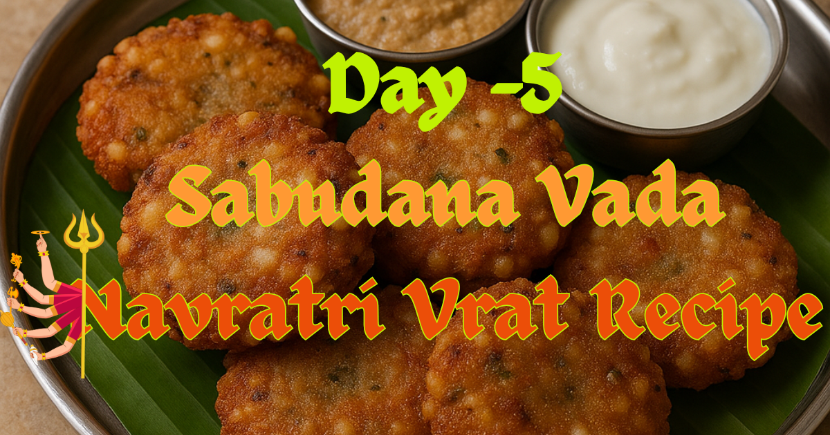 How to make Sabudana Vada