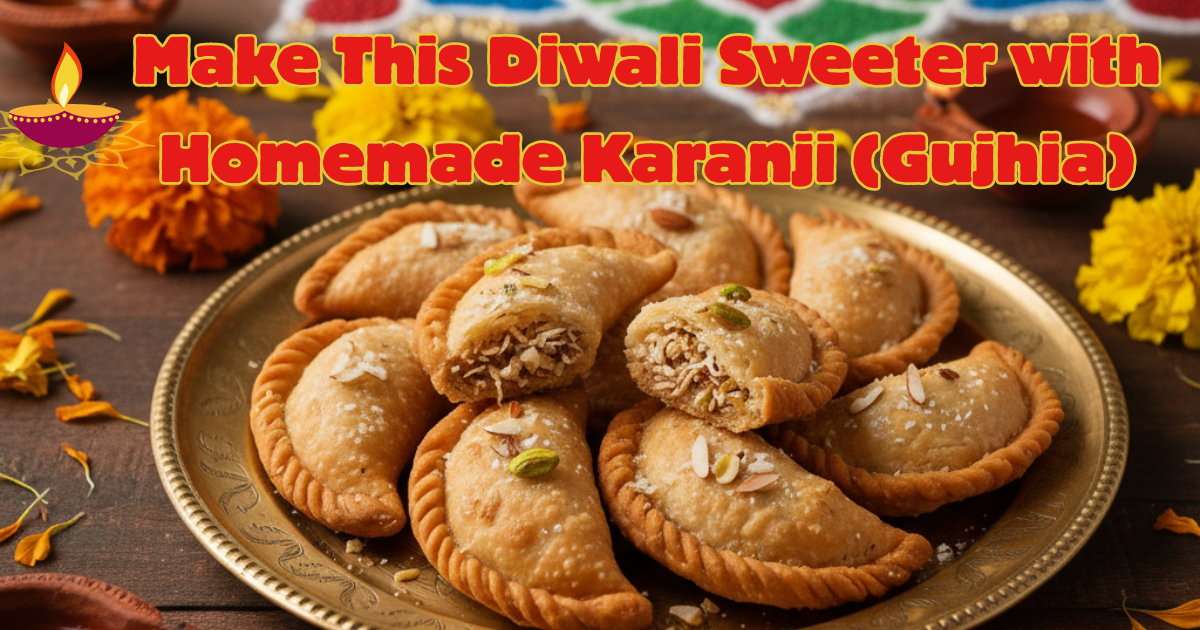 Diwali Special Karanji Recipe