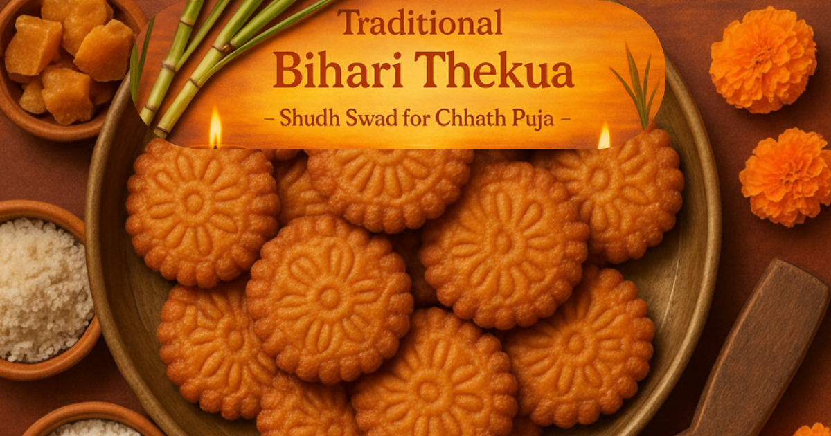 Thekua Recipe for Chhath Puja