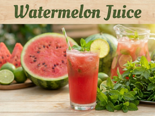 watermelon juice recipe