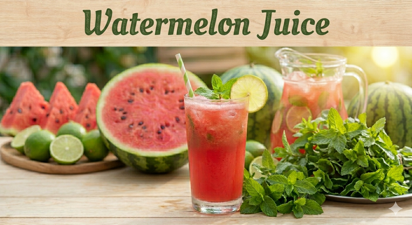 Watermelon Juice Recipe