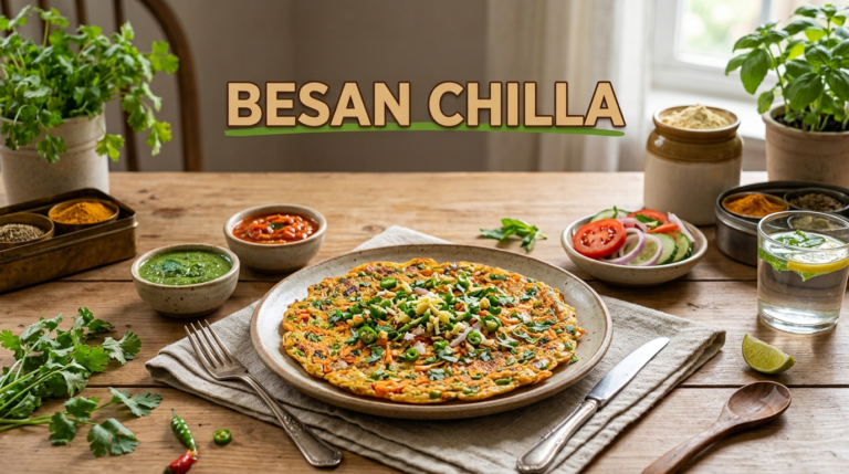 besan chilla mala flavors