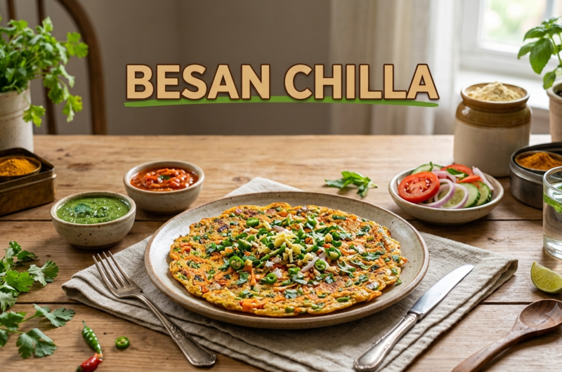Why Besan Chilla Is a Healthy Breakfast